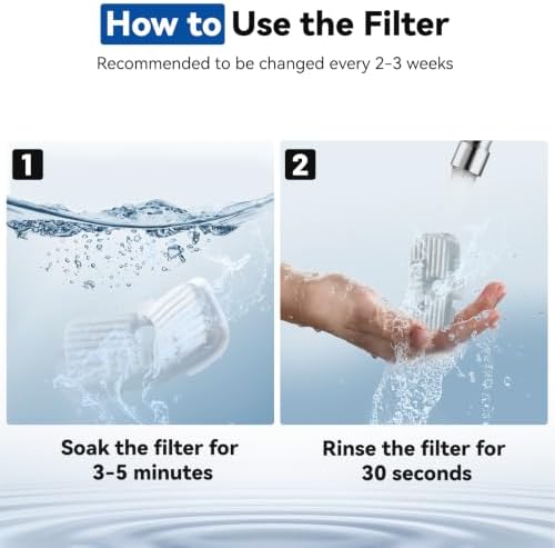 40 Packs for Petlibro Cat Water Fountain Filters Replacement Dockstream,Compatible with PETLIBRO® Water Fountain PLWF106 PLWF116 PLWF005/115/105/305 (20 Replacement Filters + 20 Pre-Filter Sponges)
