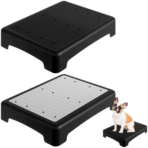 Chunful 2 Pcs Dog Training Platform, Dog Place Board with Non-skid Surface