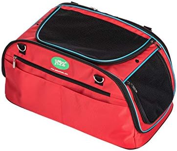 HPZ Multi-Functional Pet Travel Carrier Bag/Backpack/Car Seat/Airline in-Cabin Compatible (21x11x10in.)