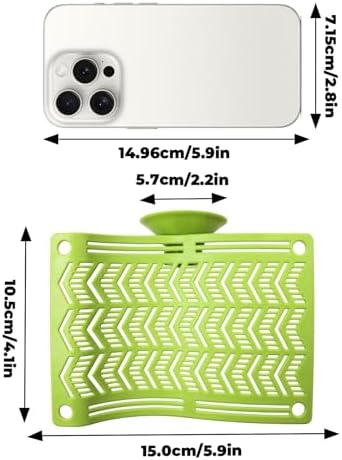 Plastic Frog Hammock with Suction Cup, Frog Habitat Platform, Reptile Decorations for Terrarium, Frog Tank Accessories, Terrarium Decor for Tree Frog, African Dwarf Frog, Frog and Toad