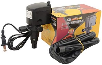SUNSUN JP-022 Aquarium Submersible Pump Power Head, 158gph