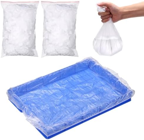Disposable Bird Cage Liners, Clear Plastic Liners 12x8In 100Pcs