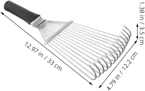 VICASKY 2pcs Livestock Grooming Rake Horse Mane and Tail Brush Furizzy Grooming Rake Versatile Animal Back Scratcher Deshedding Brush for Cashmere and Wool