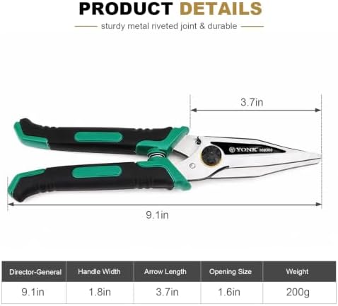 Goat Hoof Trimmers Multiuse Shears for Horses Sheep Alpacas Pigs Gardening