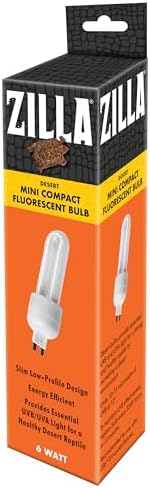 Zilla Mini Compact Fluorescent UVB Bulb, Desert, One Size