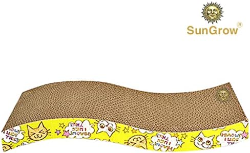 SunGrow Rabbit, Ferret & Cat Scratcher Board, Prevent Electric Shock from Wire Chew, Stop Carpet, Wood & Shoe Chewing, No Scratch Furniture, Alternative to Spray, Safe to Chew