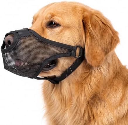 Soft Dog Muzzle Dog Anti Scavenging Muzzle to Prevent Eating Off Ground