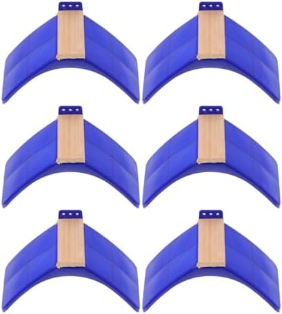 Angoily Solid Wood Pigeon Perch Stand 6Pcs Bird Rest Frame Rack for Pigeon Cage Accessories Indoor Outdoor Bird Playground