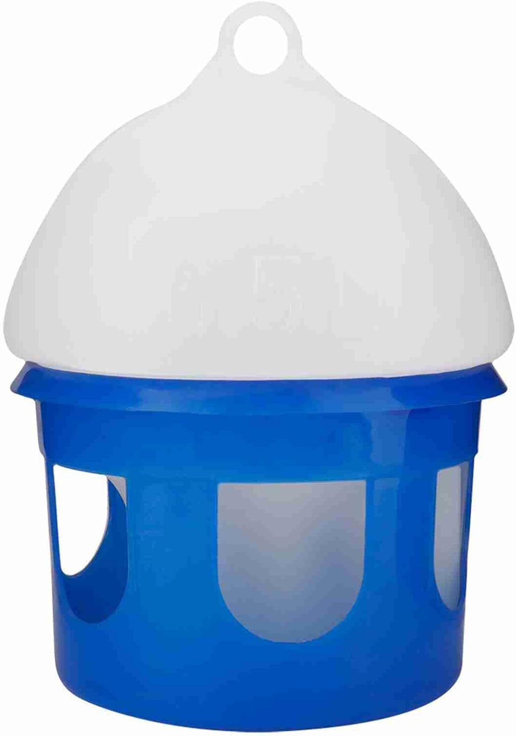 Bird Cage Water Dispenser Automatic Pigeon Waterer Large Capacity Durable ABS Plastic Bird Feeder Drinking Tank for Pigeons Doves Birds Aviary Cage Coop (4L)