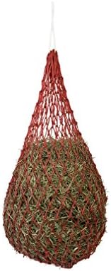 Weaver Equine Slow Feed Hay Net, 36” Small Hole Synthetic Rope Horse Hay Feeder for Slower Feeding, Ideal Horse Hay Net for Horse or Goat Shows