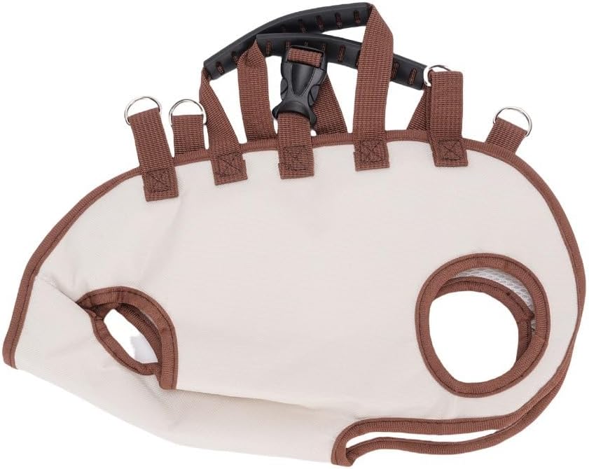 Adjustable Pet Sling Carrier - Breathable Oxford Shoulder Strap Harness, Portable Travel Support with 59-Inch Leash for Small Medium Dogs Cats (Large)