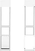 XL Dog Door for Sliding Glass Doors,91.73"-97.64" Adjustable Height