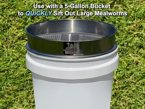 MFS' D-11 Lightning Sifter Large Mealworm Sifting Pan (2nd Gen)