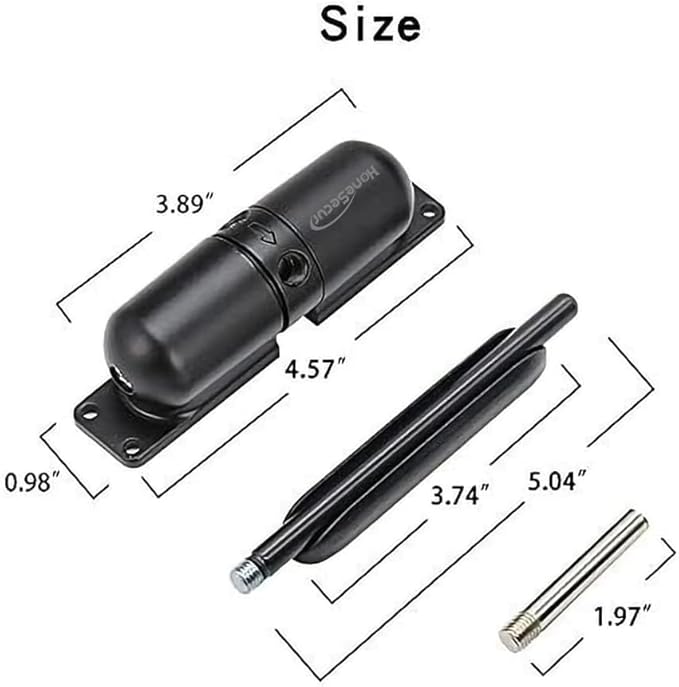 Safety Spring Door Closers, Adjustable Closing Hinge, Automatic Stopper Fire - Image 6