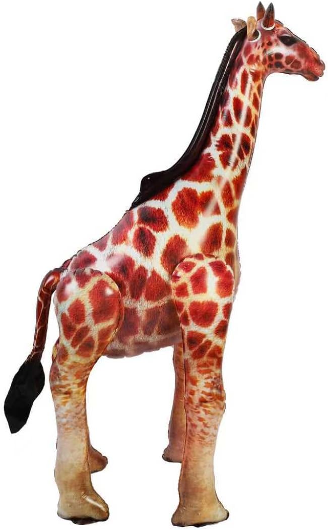 Inflatable Giraffe Lifelike Zoo Animal Balloons for Jungle Birthday Party