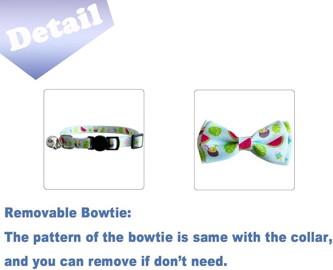 3 Pack Hawaiian Breakaway Cat Collar - Image 5