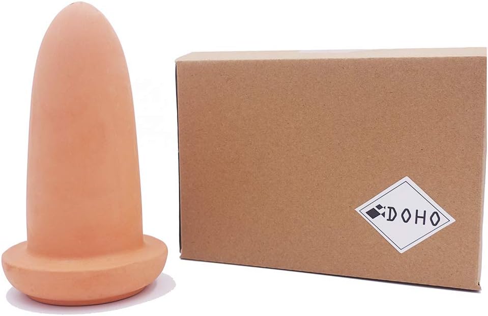 DOHO Ceramic Spawning Breed Cone for Discus Fish and Angelfish Fish Breeding Cones Cave 7 Inches