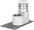 RIZZARI Automatic Pet Water Dispenser: 5L White Cats and Dogs Gravity Feeder by RIZZARI