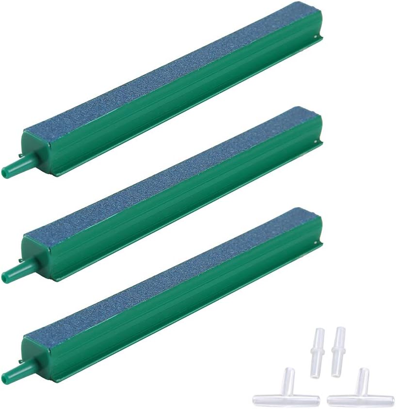 ALEGI Fish Tank Air Bubble 3-Piece Air Stone Bars for Aquarium,16 inch