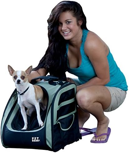 Pet Gear I-GO2 Roller Backpack, Large Traveler, Willow