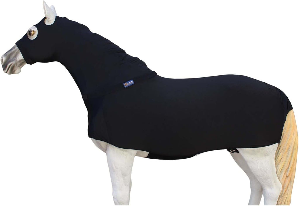 CHALLENGER Large Horse Comfort Stretch Full Body Sheet Slinky Sleazy Neck