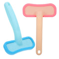 2PCS Rabbit Grooming Brush, Soft Silicone Massage Comb for Small Animals