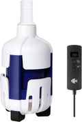 Return Pump for Saltwater Aquarium Sump, Small Water Pump, DC 24V with Controller, 475GPH (1800L/H), 24 Watts, Indoor Use