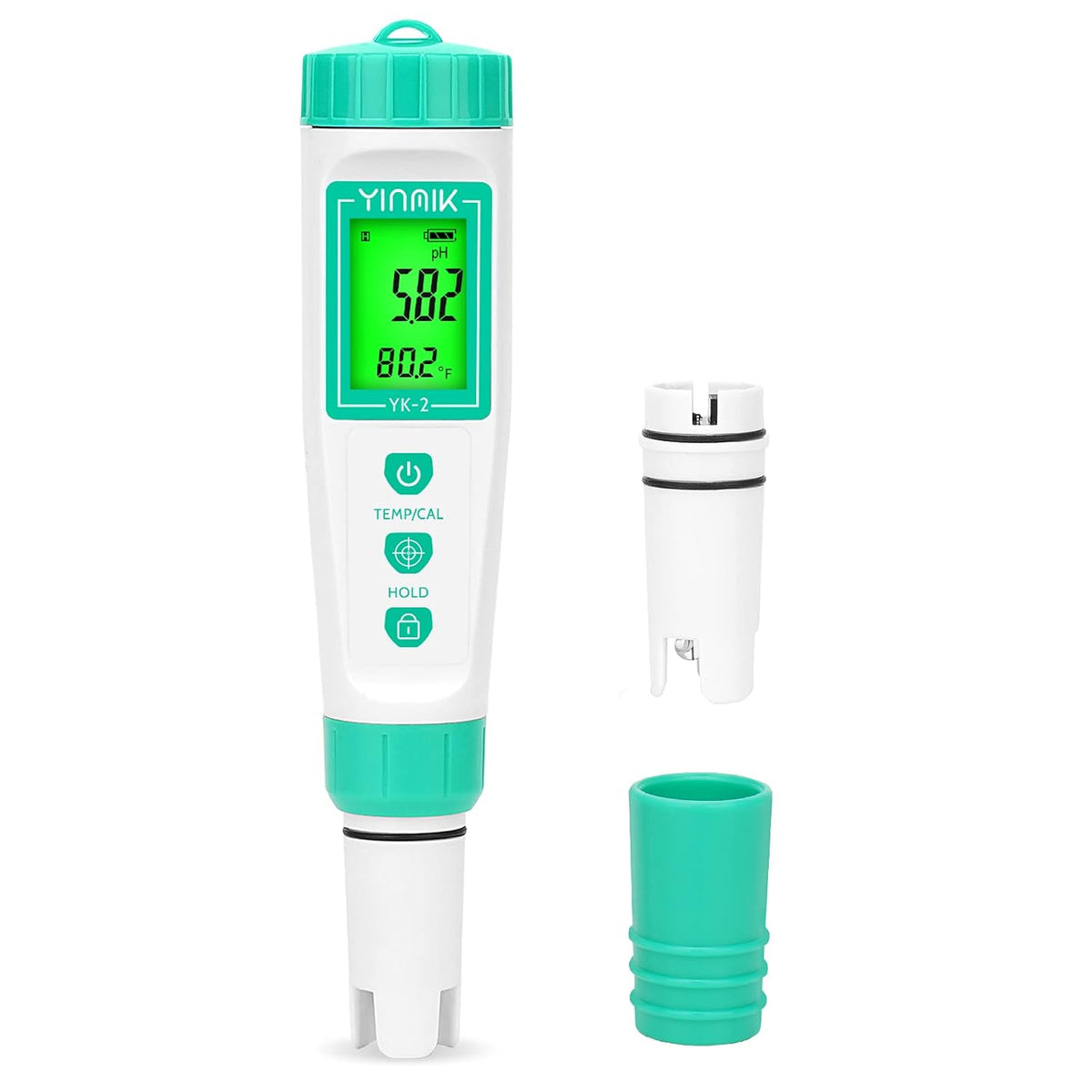 YINMIK pH Meter Salinity Tester pH Salt Meter with pH Salt Solution