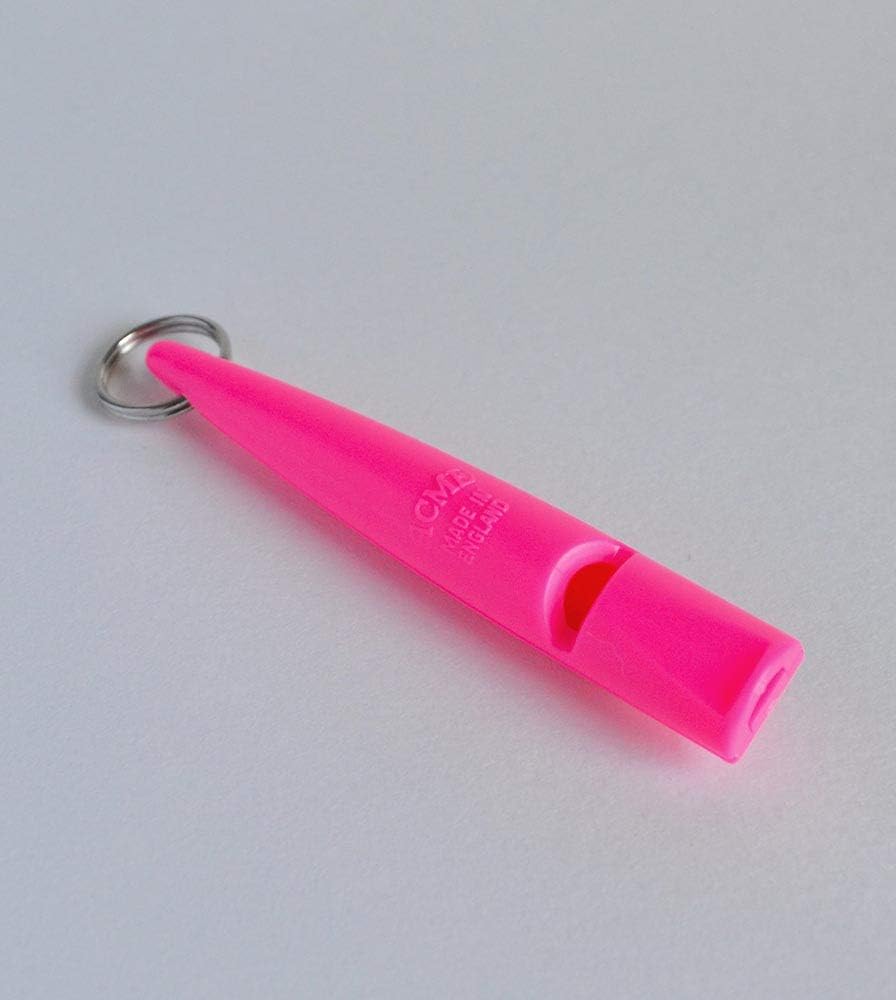 ACME Model 211.5 Plastic Dog Whistle Day Glow Pink for Dogs - 2 Pack