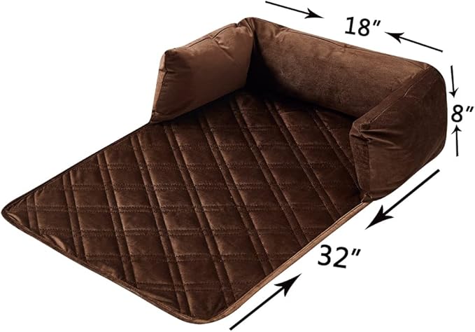 Brilliant Sunshine Premium Calming Dog Bed Mat, Silky Velvet, Removable - Image 3