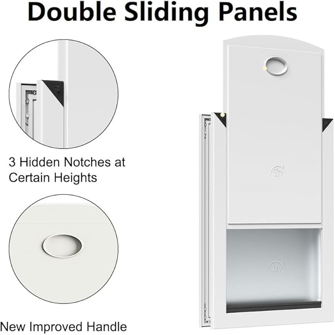 Rescumascer Aluminum XL Dog Door - Image 3
