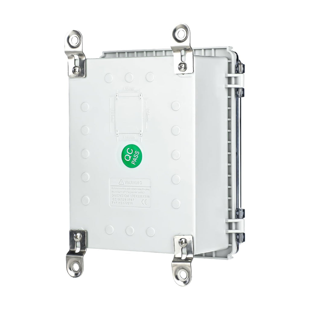 Junction Box Outdoor Waterproof Electrical Project Box IP67 ABS Enclosure