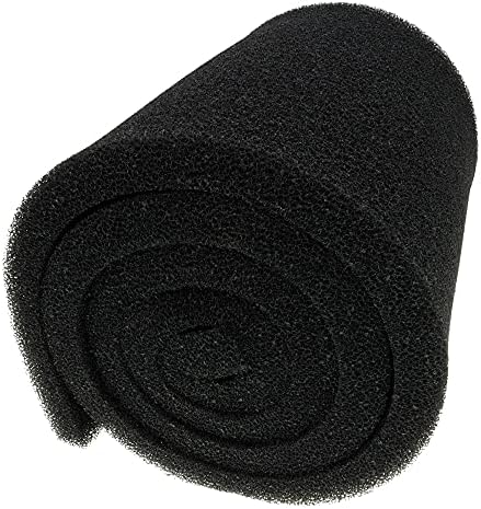 AFA Aquarium Filter Media Sponge Pad, Fish Tank Bio Open Cell Coarse Foam Block Foam Pre Filter Sponge Material (12" x 72" x 1" 25ppi)