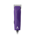 Andis 24820 EasyClip 7-Piece Detachable Ceramic Blade Clipper Kit, Purple