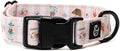 Lucy & Co. Sipping Slowly Dog Collar, Adjustable Durable Dog Collar by LucyCo