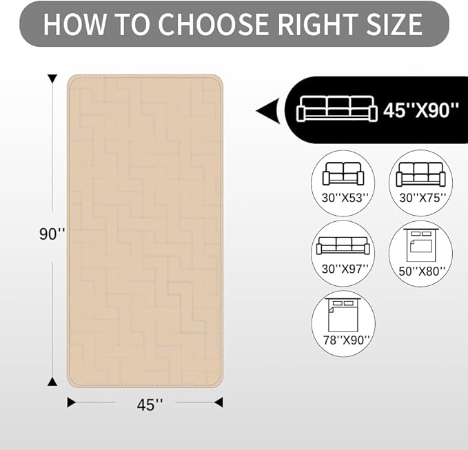 fuguitex Waterproof Dog Bed Cover Couch Cover - Image 7