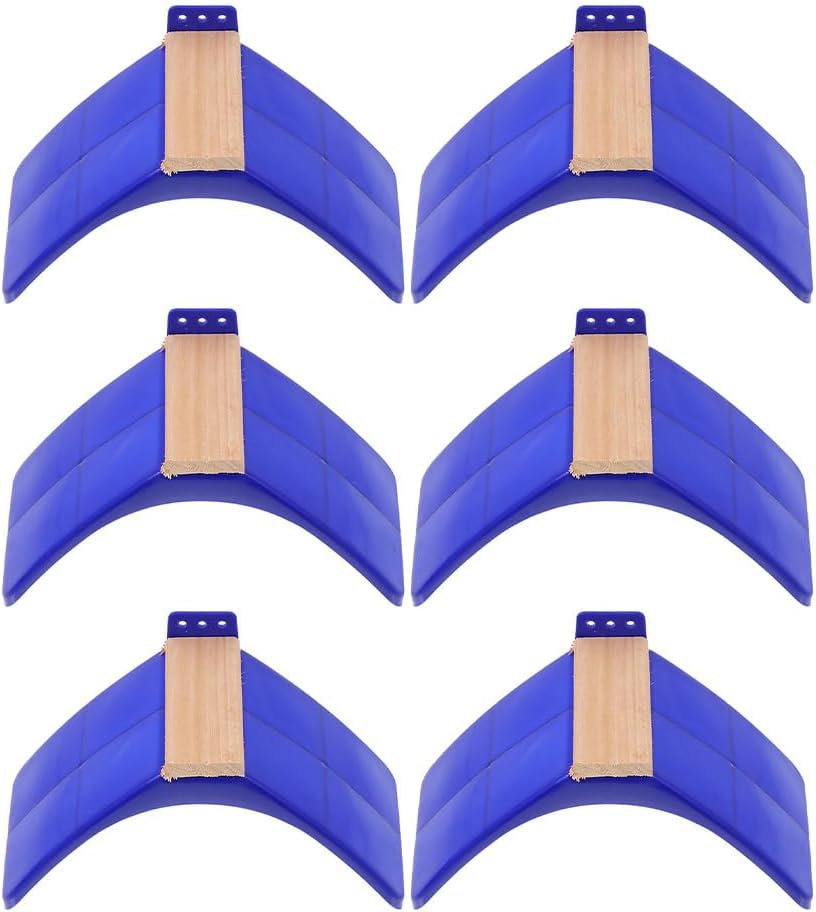 Angoily Solid Wood Pigeon Perch Stand 6Pcs Bird Rest Frame Rack for Pigeon Cage Accessories Indoor Outdoor Bird Playground