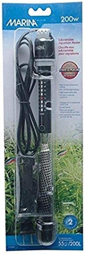 Fluval Marina Submersible Heater for Aquarium, 50-watt