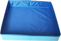 Foldable Dog Pool – Heavy-Duty Hard Plastic Small Dog Pool for Puppy & Cats, Portable Shallow Pool, Outdoor/Indoor Cooling Bathtub, Dog Pools for Pet Dogs, No-Inflate Easy Clean Wading Poo