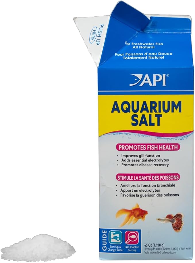 API AQUARIUM SALT Freshwater Aquarium Salt 65-Ounce Box - Image 2