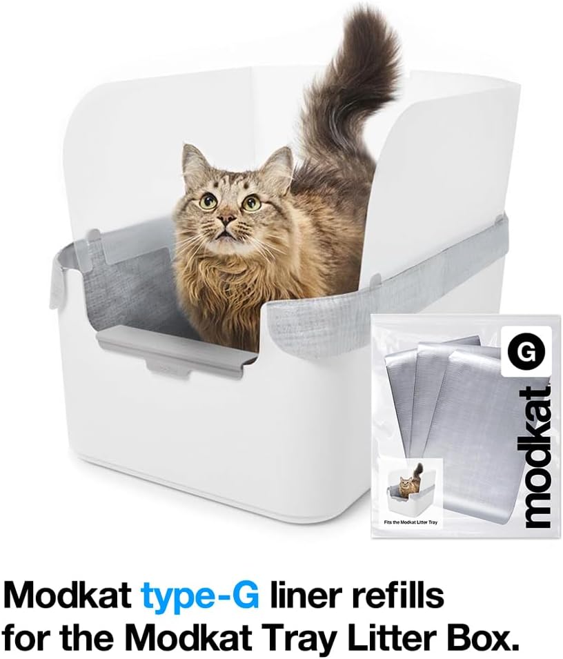 Modkat Type G Litter Box Liners, 3-Pack | Fits Modkat Litter Tray
