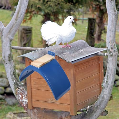 Angoily Solid Wood Pigeon Perch Stand 6Pcs Bird Rest Frame Rack for Pigeon Cage Accessories Indoor Outdoor Bird Playground