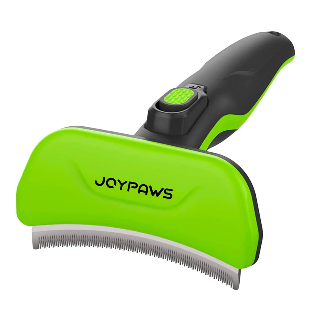 Upgraded Pet Self Cleaning Grooming Brush Curved Deshedding Tool