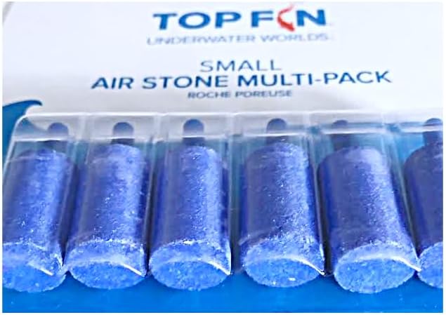 Top Fin Air Stone Helps with Water Temperature W/Nozzle for Aquarium Air Line. (Air Line Sold Seperatley). Plus Complimenatry Main Street Distributors Sticky Note Pad Included.