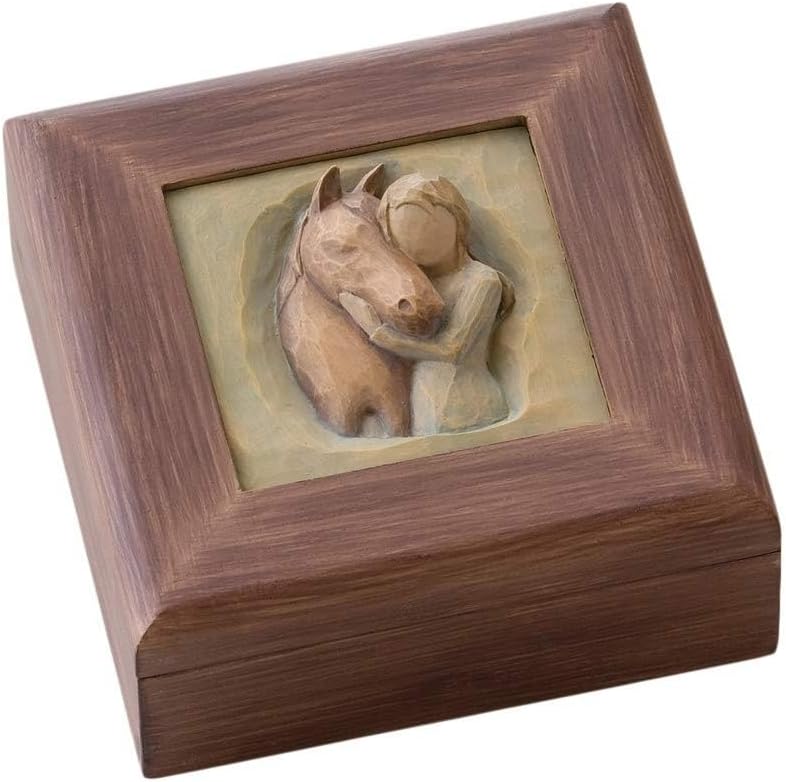 Willow Tree True Keepsake Box, Sculpted Hand-Painted Bas-Relief Box