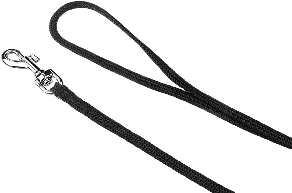 Show Snap Dog Leash – Braided Nylon Dog Training Leash with Durable Snap Clips - Suitable for Showing, Training, and Walking - Perfect for Small, Medium, and Large Pets