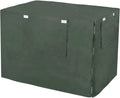 STAYTOP Solid Olive Green Dog Crate Cover, 48 in Dog Kennel Cover
