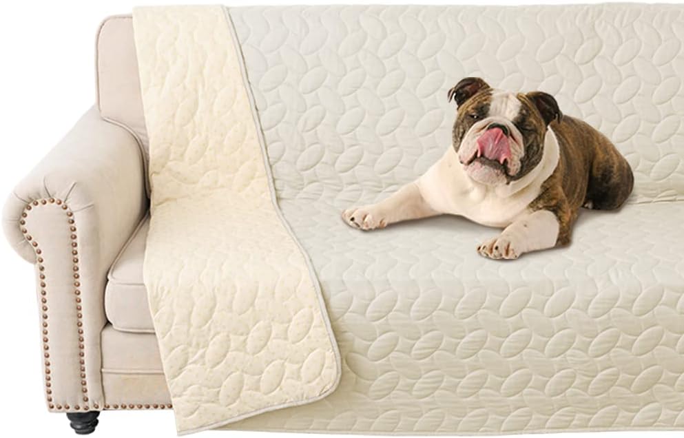Ameritex Pet Bed Cover Dog Bed Blanket for Sofa and Furniture Waterproof New Pattern Design (68x82 Inch, Pink)