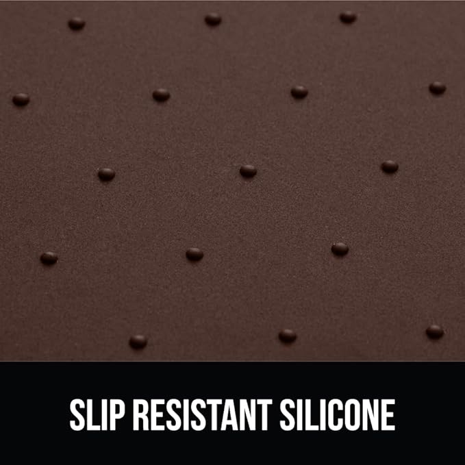 GORILLA GRIP 100% Waterproof Raised Edge BPA Free Silicone Pet Feeding Mat - Image 4