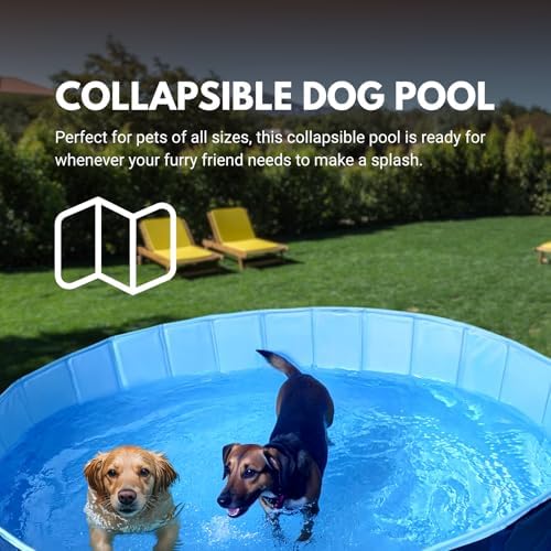 Consumable Corner - Collapsible Dog Swimming Pool - for Swimming & Bathing